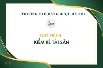 Quy trình Kiểm kê tài sản